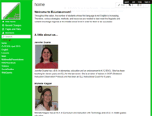 Tablet Screenshot of ellclassroom.wikispaces.com