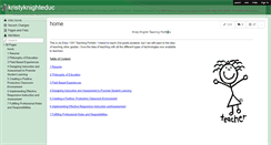 Desktop Screenshot of kristyknighteduc.wikispaces.com