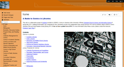 Desktop Screenshot of comicsinlibraries.wikispaces.com