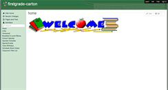 Desktop Screenshot of firstgrade-carton.wikispaces.com