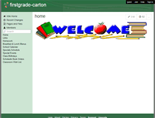 Tablet Screenshot of firstgrade-carton.wikispaces.com