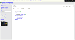 Desktop Screenshot of aceworkshop.wikispaces.com