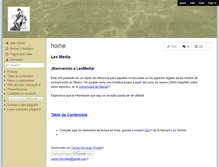Tablet Screenshot of lexmedia.wikispaces.com