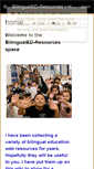 Mobile Screenshot of bilingualed-resources.wikispaces.com