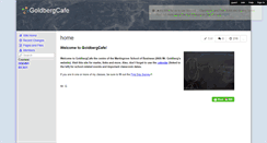 Desktop Screenshot of goldbergcafe.wikispaces.com