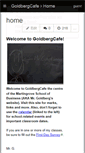 Mobile Screenshot of goldbergcafe.wikispaces.com