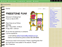Tablet Screenshot of freestonefun.wikispaces.com