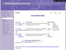 Tablet Screenshot of businessstudiespreliminary.wikispaces.com