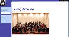 Desktop Screenshot of laorquestarada.wikispaces.com