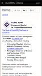 Mobile Screenshot of eurompm.wikispaces.com