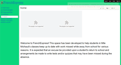 Desktop Screenshot of frenchexpress.wikispaces.com