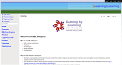Desktop Screenshot of earningbylearning.wikispaces.com