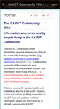 Mobile Screenshot of kcomm.wikispaces.com