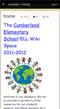 Mobile Screenshot of cwasse.wikispaces.com