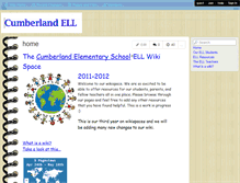 Tablet Screenshot of cwasse.wikispaces.com
