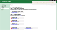 Desktop Screenshot of informatica4scj.wikispaces.com