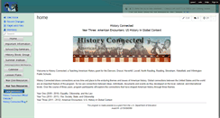 Desktop Screenshot of historyconnected.wikispaces.com