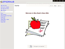 Tablet Screenshot of epsdraub.wikispaces.com