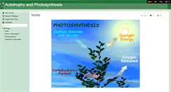 Desktop Screenshot of kkf02-photosynthesis.wikispaces.com