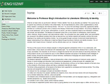 Tablet Screenshot of eng102wf.wikispaces.com