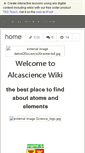 Mobile Screenshot of alcascience7a.wikispaces.com