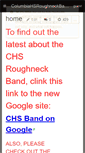 Mobile Screenshot of columbiahsroughneckband.wikispaces.com