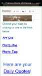 Mobile Screenshot of francos-world-of-cheese.wikispaces.com