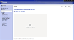 Desktop Screenshot of kosss.wikispaces.com