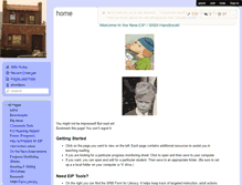 Tablet Screenshot of eiphandbook.wikispaces.com