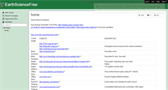 Desktop Screenshot of earthsciencefree.wikispaces.com
