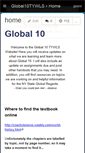 Mobile Screenshot of global10tywls.wikispaces.com