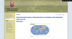 Desktop Screenshot of losroblesgeohis1.wikispaces.com