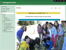 Tablet Screenshot of colegioaroche.wikispaces.com