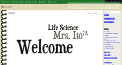 Desktop Screenshot of itoscience.wikispaces.com