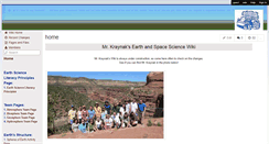 Desktop Screenshot of kraynaksciencewiki.wikispaces.com