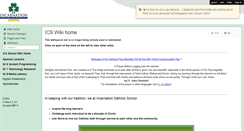Desktop Screenshot of icstampa.wikispaces.com