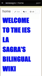 Mobile Screenshot of ieslasagra.wikispaces.com