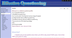 Desktop Screenshot of equestioning.wikispaces.com