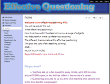 Tablet Screenshot of equestioning.wikispaces.com