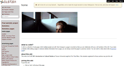 Desktop Screenshot of clst201.wikispaces.com