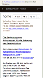 Mobile Screenshot of achtsamkeit.wikispaces.com