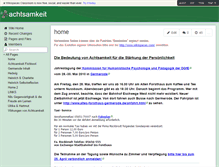 Tablet Screenshot of achtsamkeit.wikispaces.com