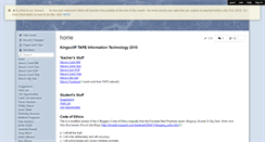 Desktop Screenshot of kingscliffit10.wikispaces.com