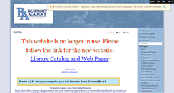 Desktop Screenshot of beaufortacademylibrary.wikispaces.com