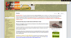 Desktop Screenshot of disasterreliefaustralia.wikispaces.com