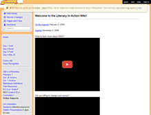 Tablet Screenshot of litinaction.wikispaces.com