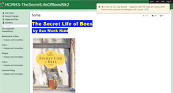 Desktop Screenshot of hcrhs-thesecretlifeofbeesblk2.wikispaces.com