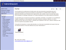 Tablet Screenshot of administracioni.wikispaces.com