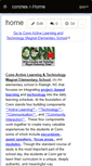 Mobile Screenshot of connes.wikispaces.com