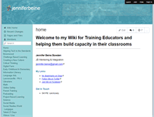 Tablet Screenshot of jenniferbeine.wikispaces.com